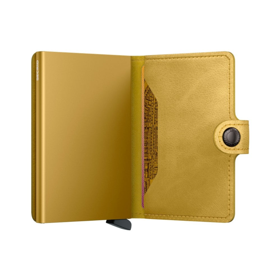 RFID Miniwallet - Vintage Yellow