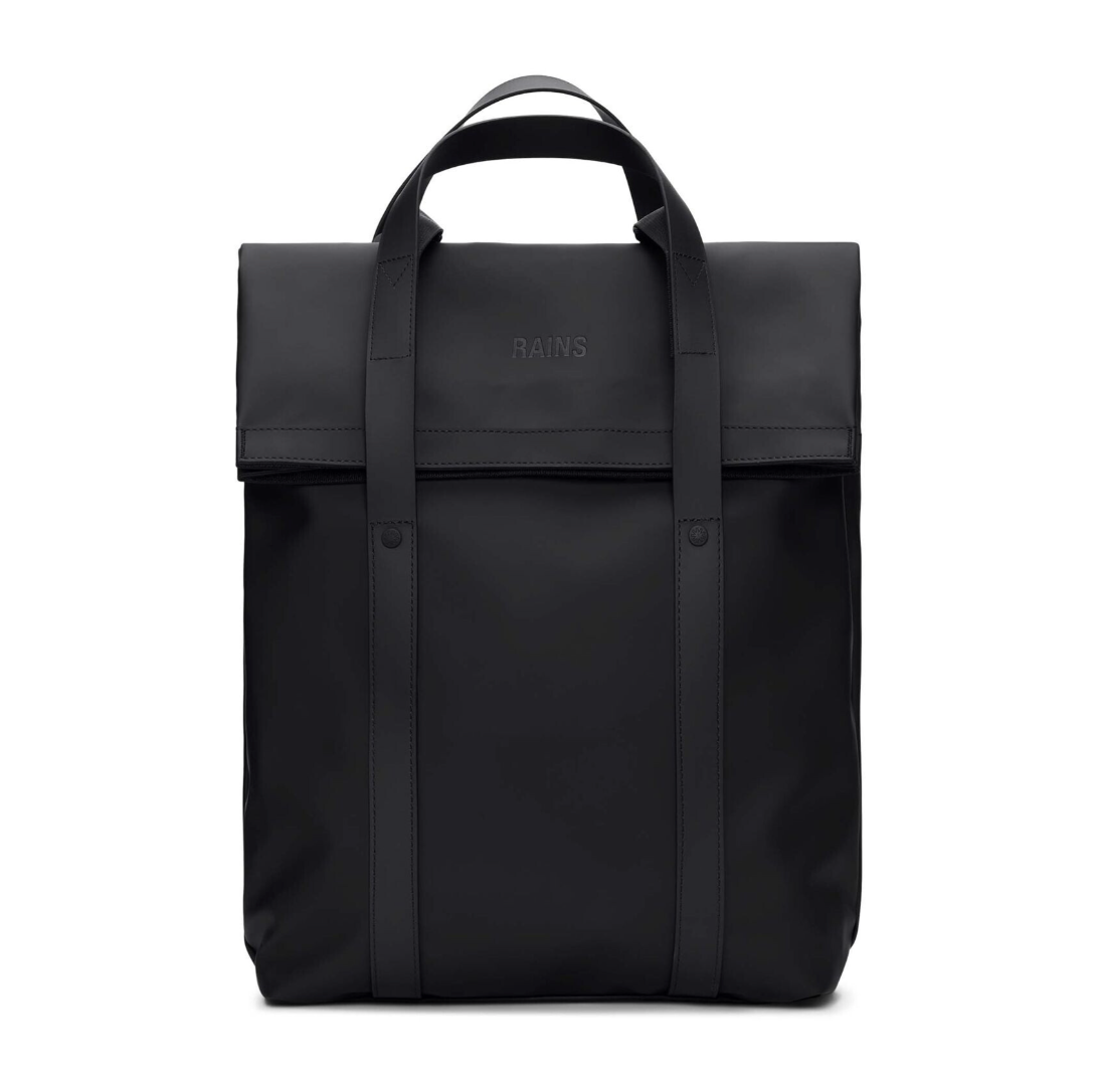 2 Way Tote Backpack - Black