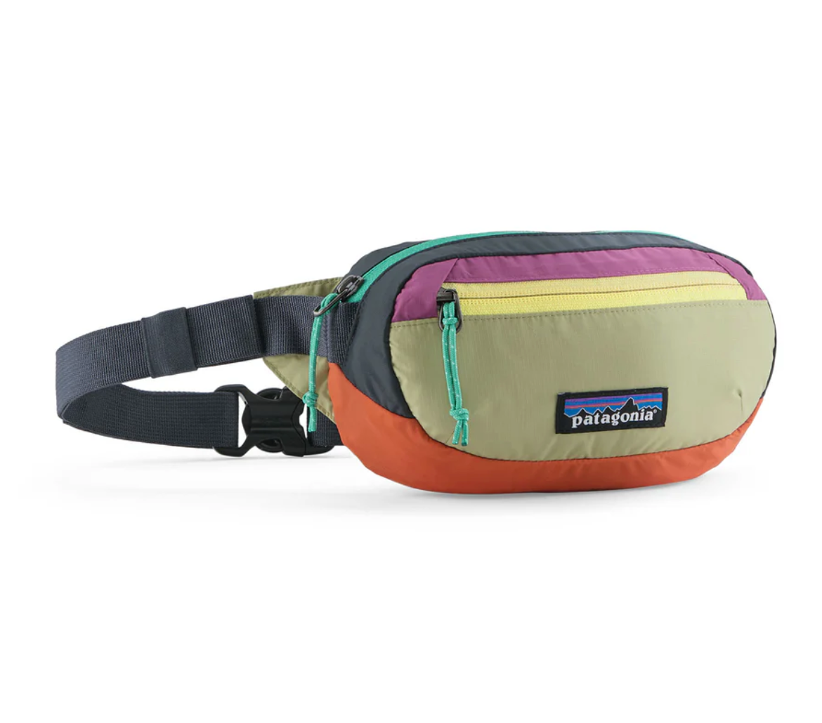 Terravia Mini Hip Pack - Patchwork: Gumtree Green