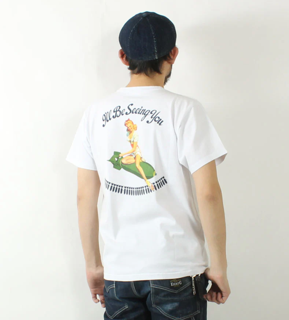 T-Shirt - I'll Be Seeing You - White