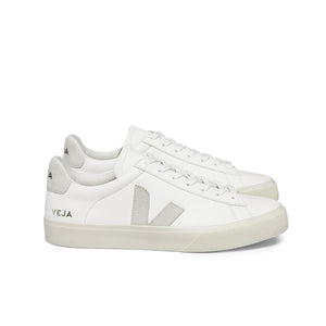 Veja Campo Chromefree Leather Trainer - White Natural