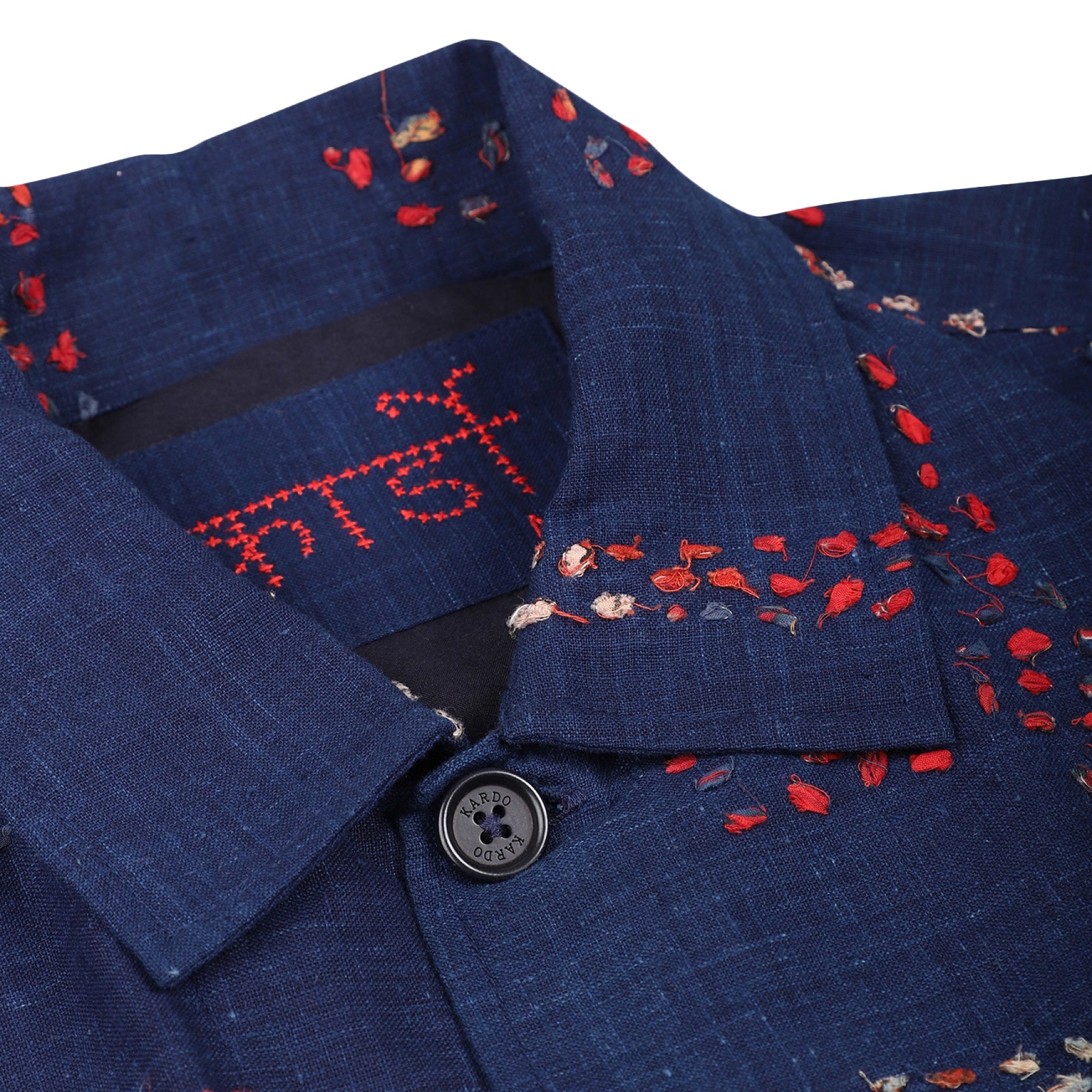 Kardo Bodhi Up-cycled Handwoven Jacket - Paiwand Indigo