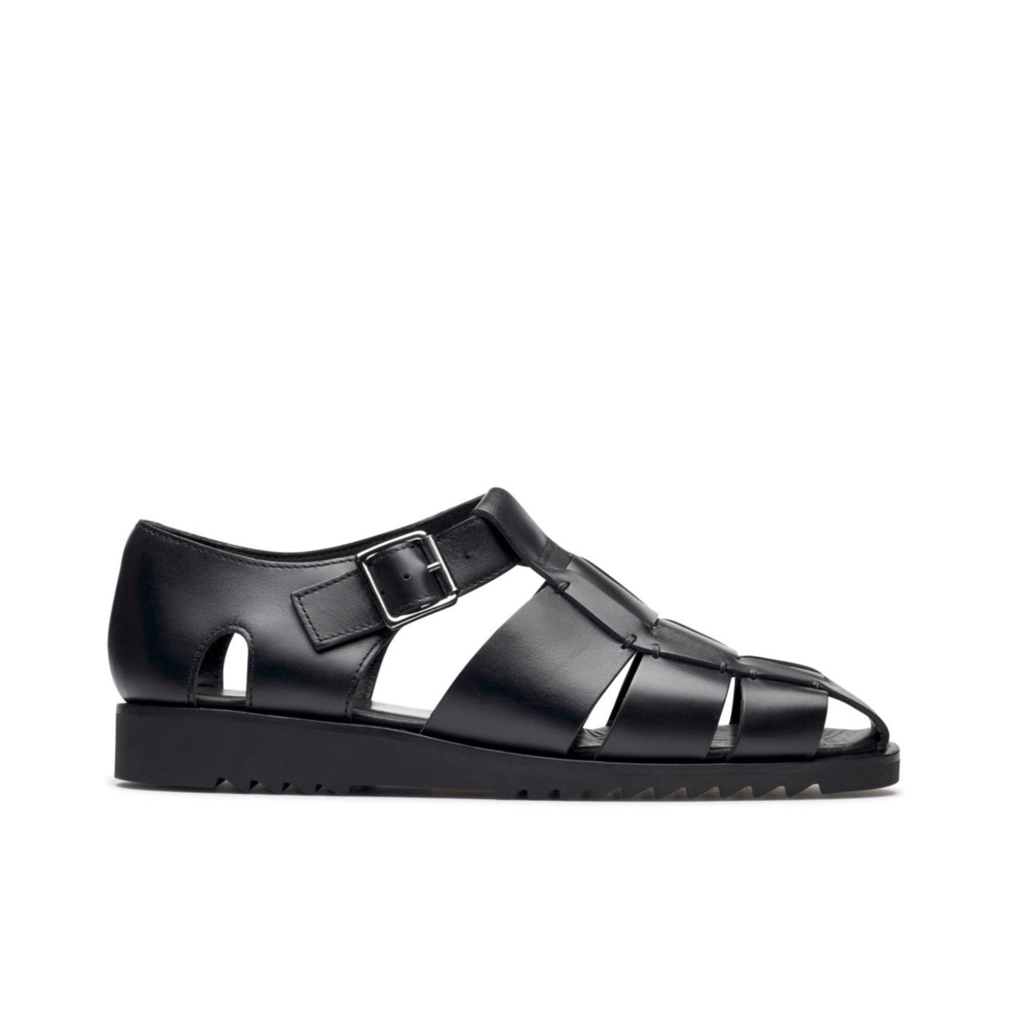 Pacific Sandal - Lisse Noir