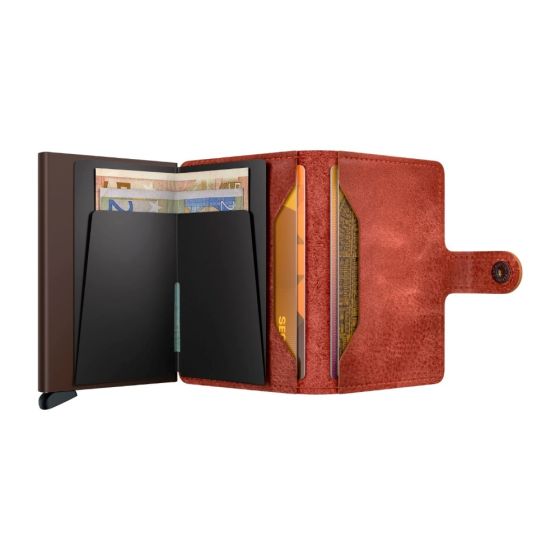 RFID Miniwallet - Vintage Orange