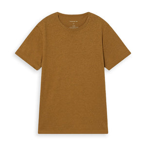 Thinking Mu Hemp T-shirt - Brown