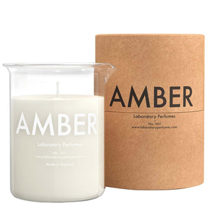 Laboratory Perfumes No.001 Candle - Amber - Burrows and Hare