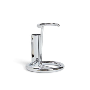 Burrows & Hare Chrome Shaving Stand For Razor and a Brush - Burrows and Hare