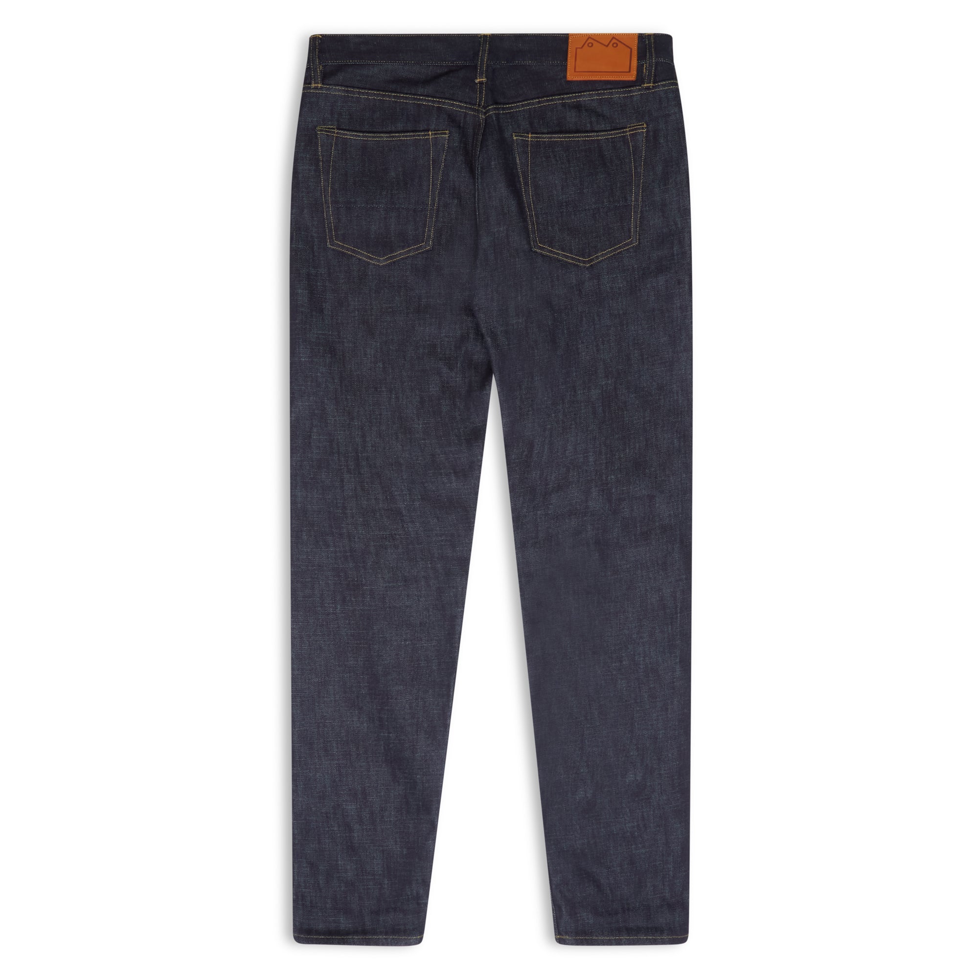 Blackhorse Lane - E8 SLIM TAPERED INDIGO 15.5OZ TURKISH RAW SELVEDGE MENS JEANS - Burrows and Hare