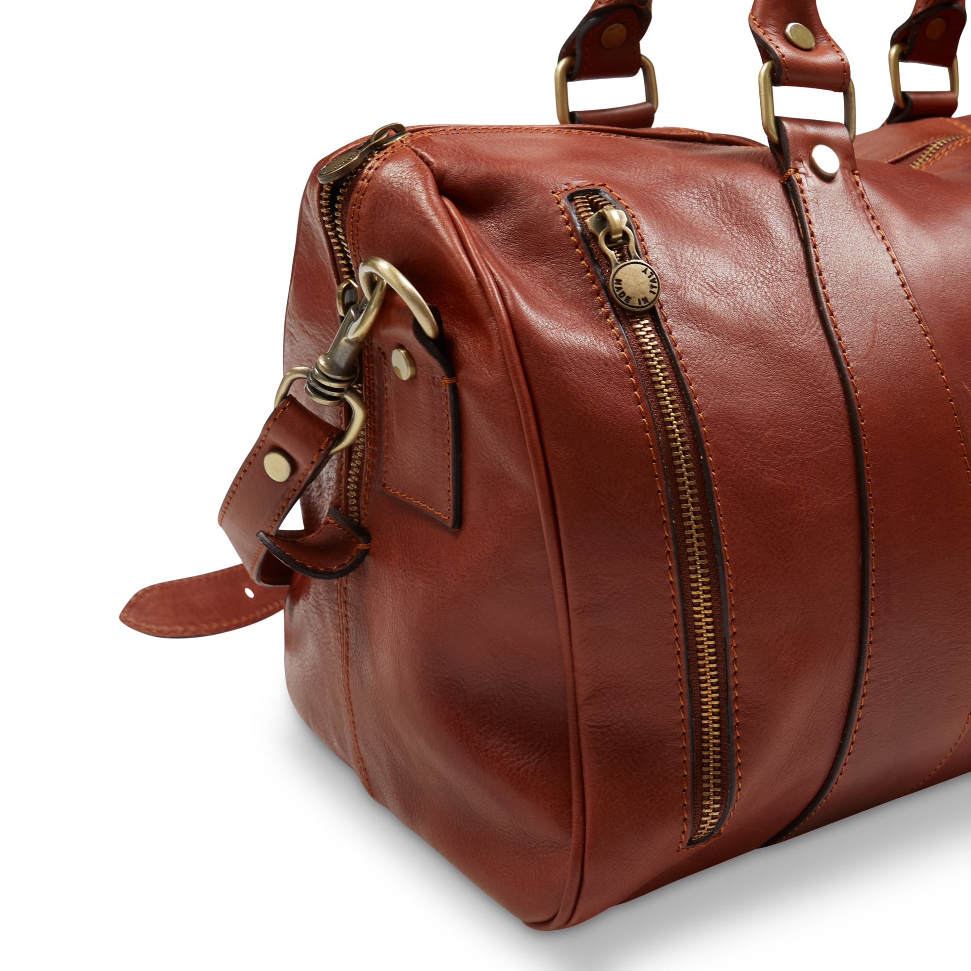 Leather Overnight Bag