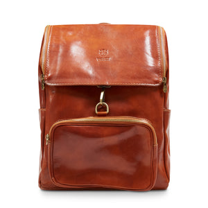 Burrows and Hare Leather Backpack - Light Tan - Burrows and Hare