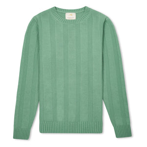 Burrows & Hare Seed Stitch Jumper - Green - Burrows and Hare