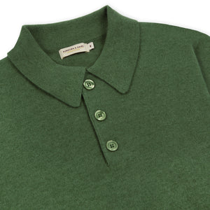 Burrows & Hare Knitted Polo - Mint