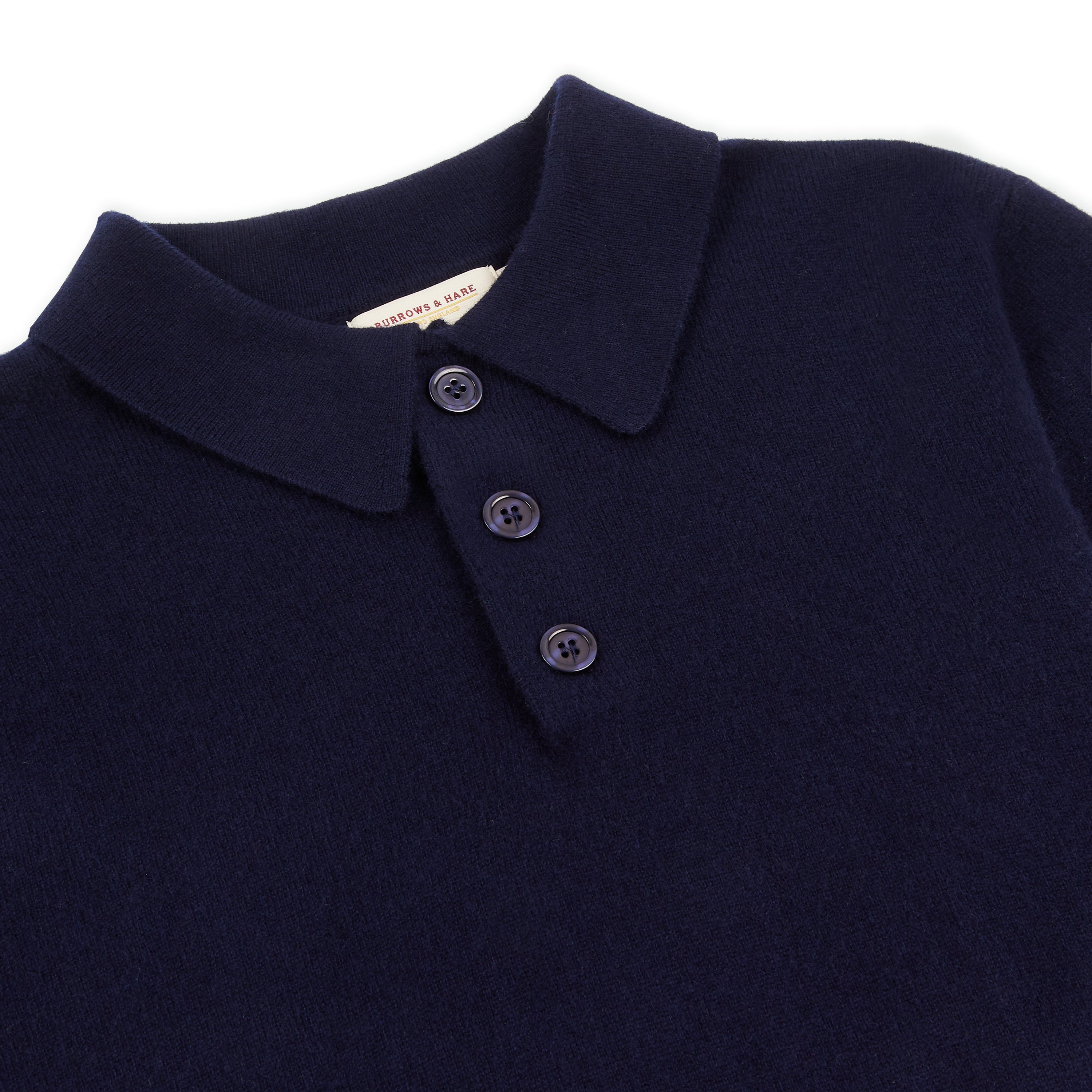 Navy polo shirt