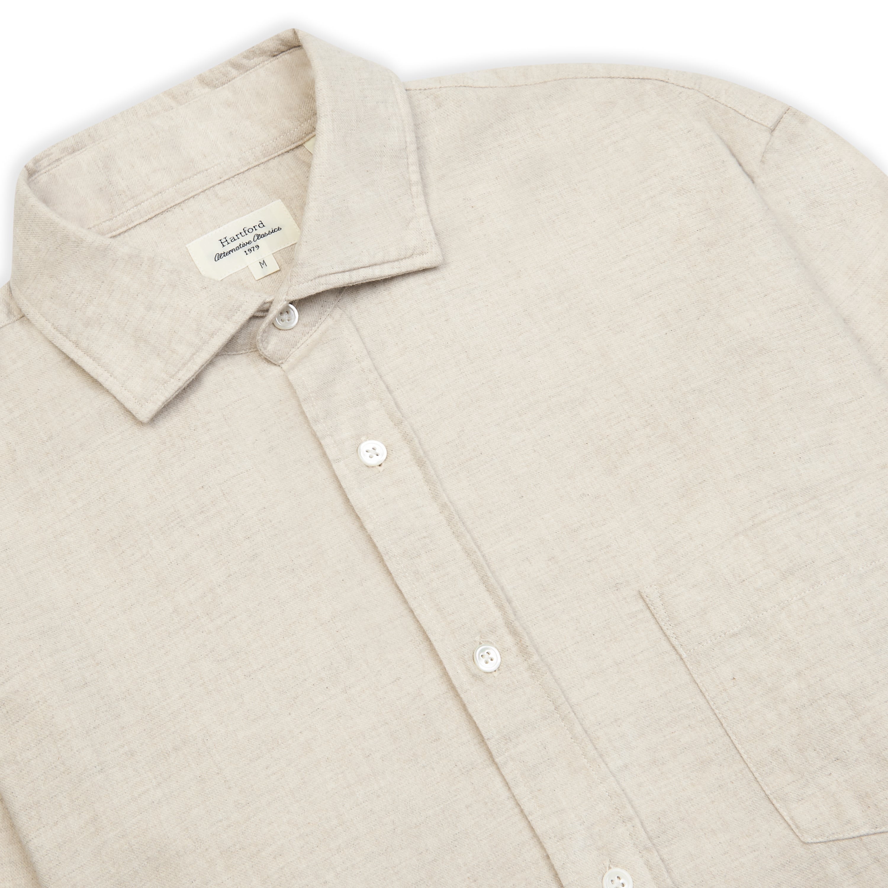 Hartford Paul Woven Shirt - Raw - Burrows and Hare