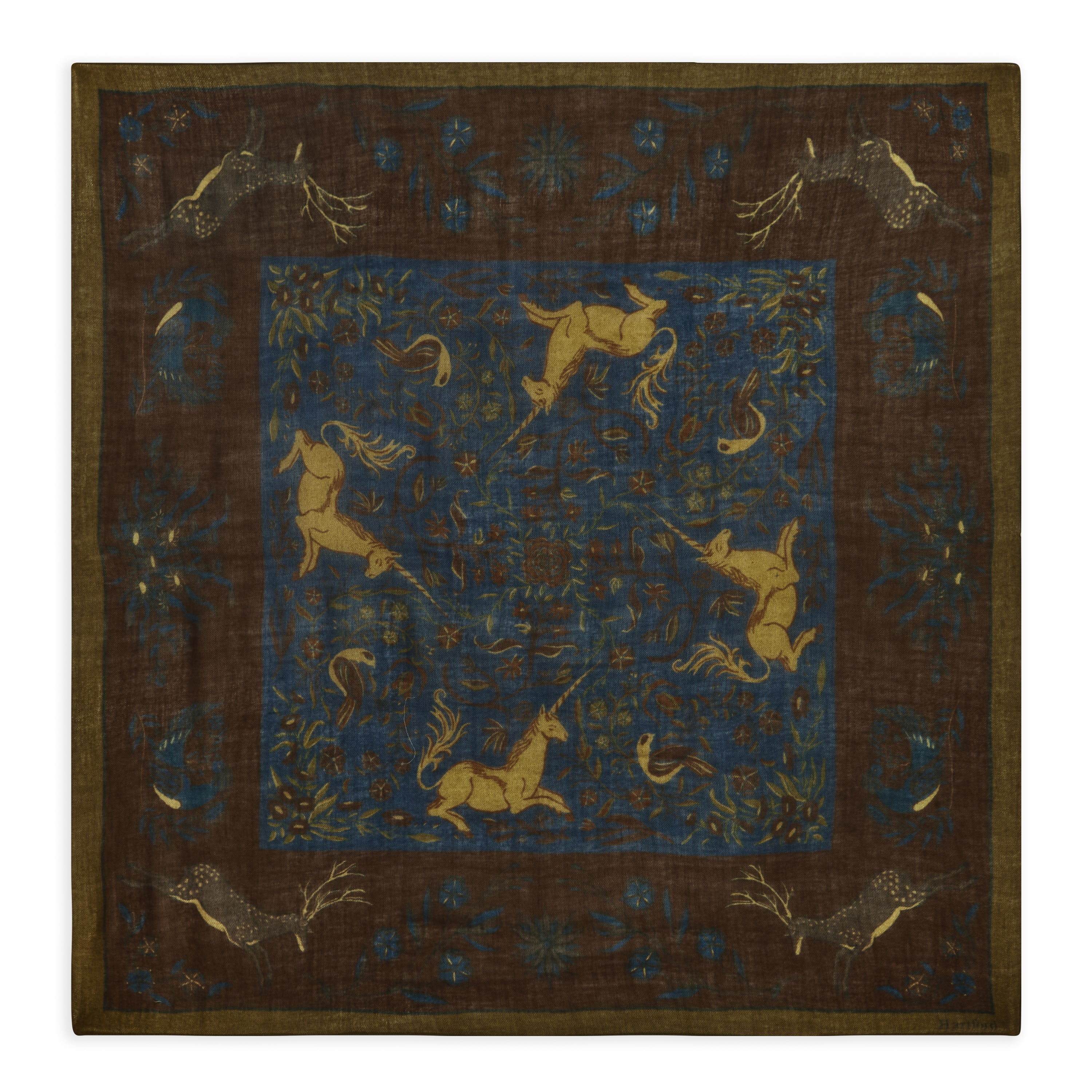 Hartford Woven Scarf - Deer Brown - Burrows and Hare