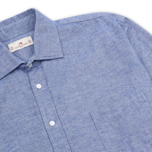 Burrows & Hare Flannel Shirt - Chambray