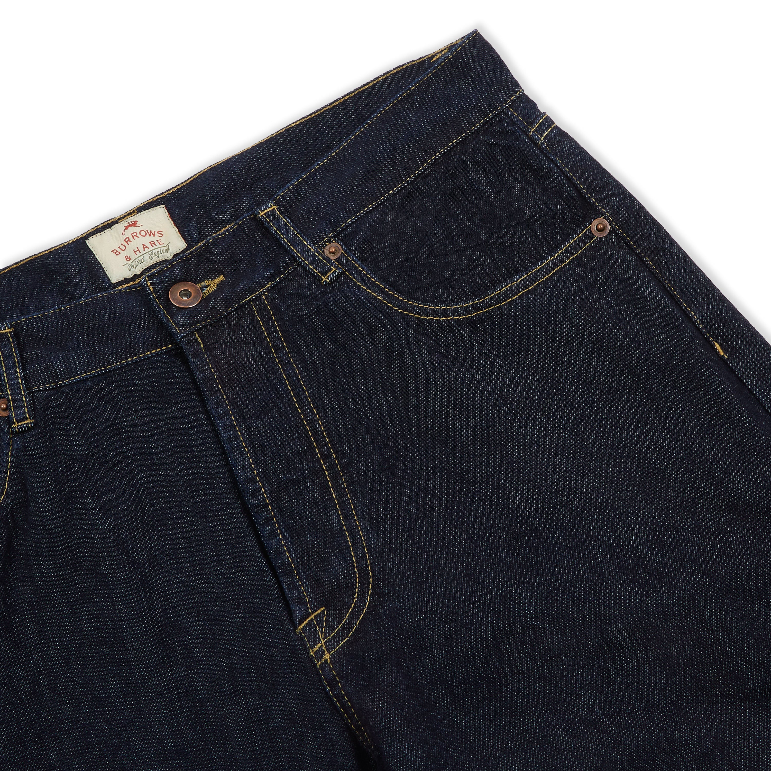 Men's Straight Jeans Rinse Wash