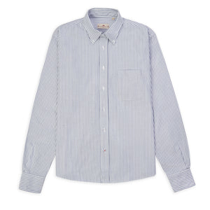 Burrows & Hare Oxford Button-down Shirt - Stripe - Burrows and Hare