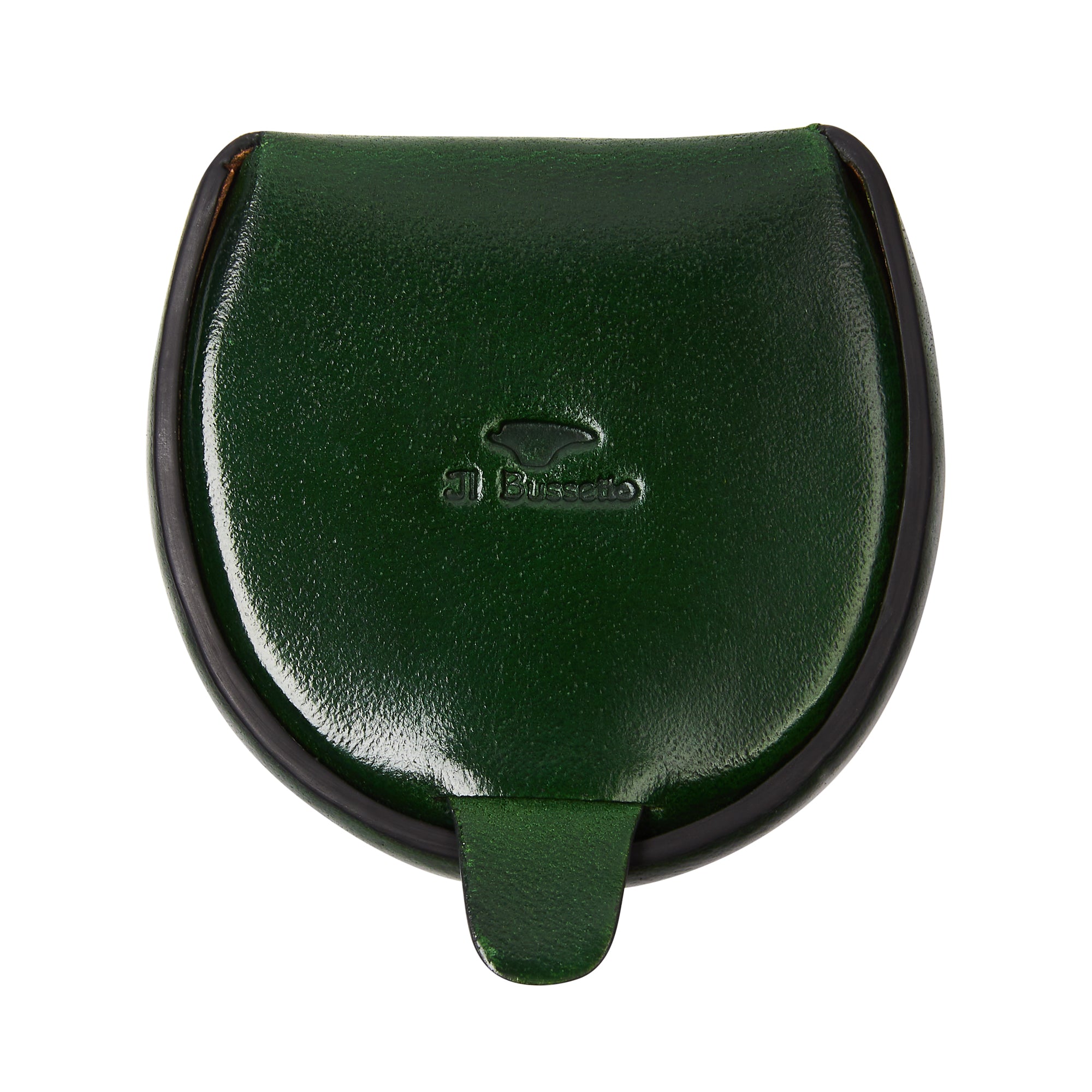 Il Bussetto Coin Purse 'Tacco' - Dark Green - Burrows and Hare