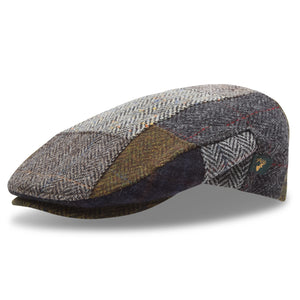 Trinity Flat Cap - Patchwork - Burrows and Hare