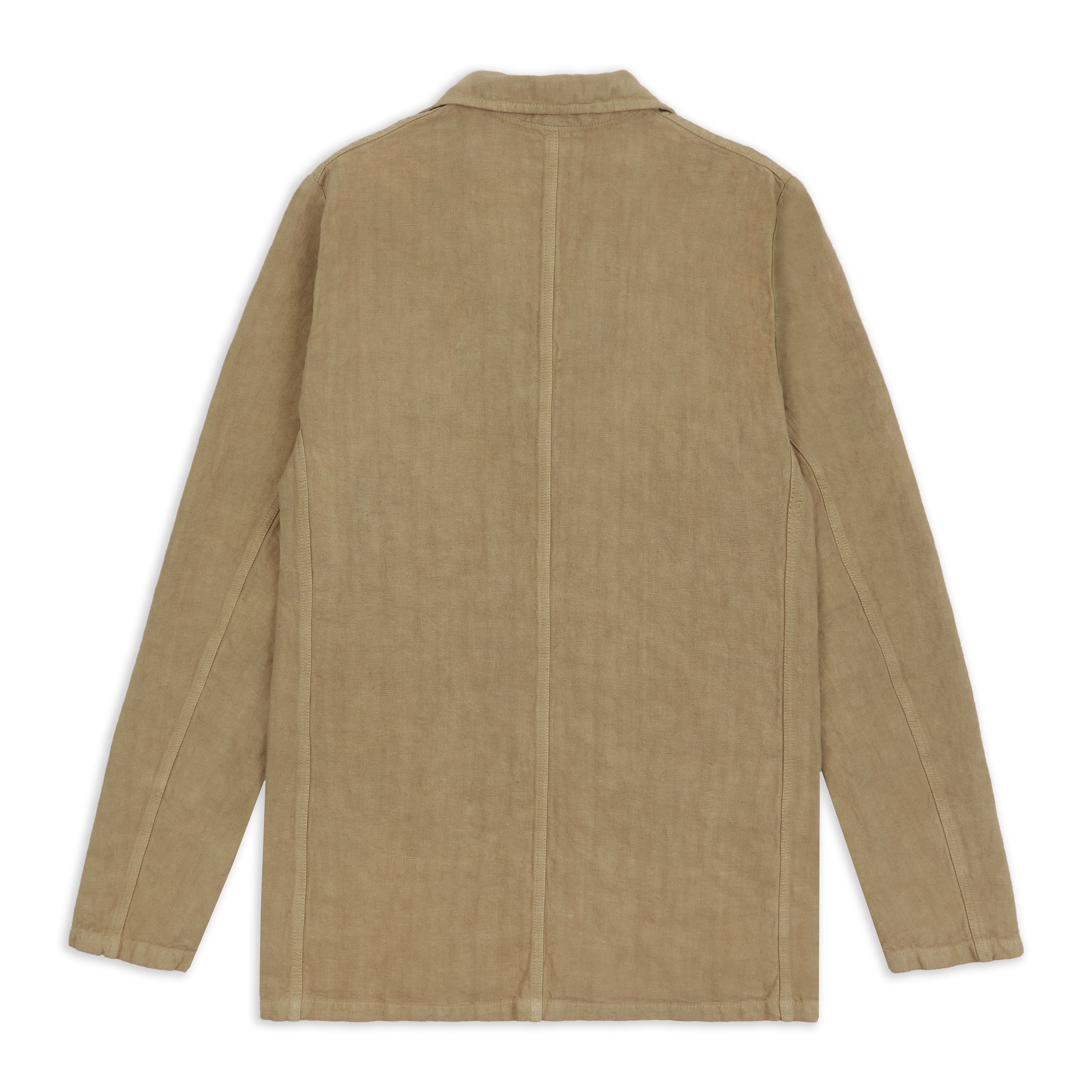 Linen Blazer - Wood