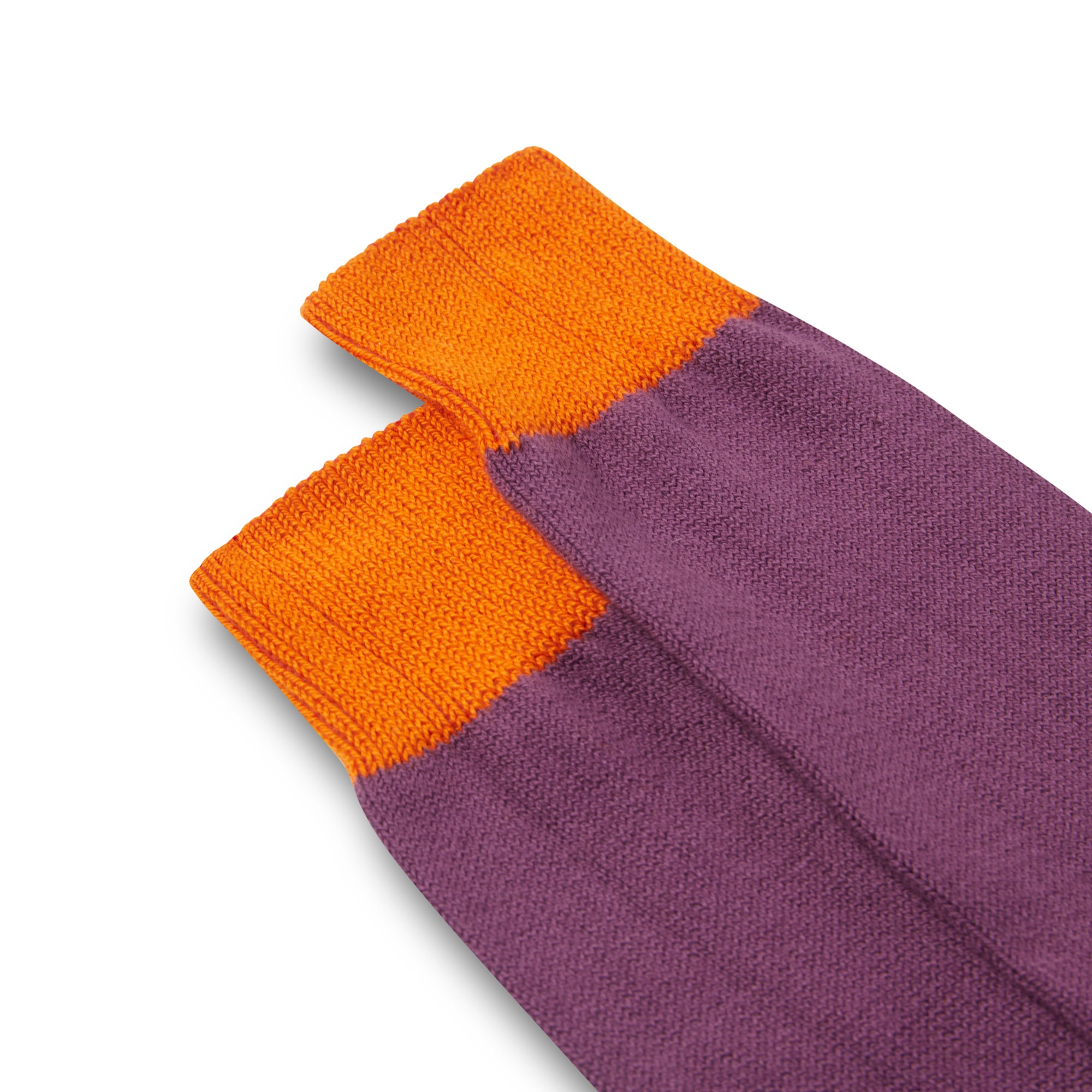 Burrows & Hare Fourway Socks - Purple - Burrows and Hare