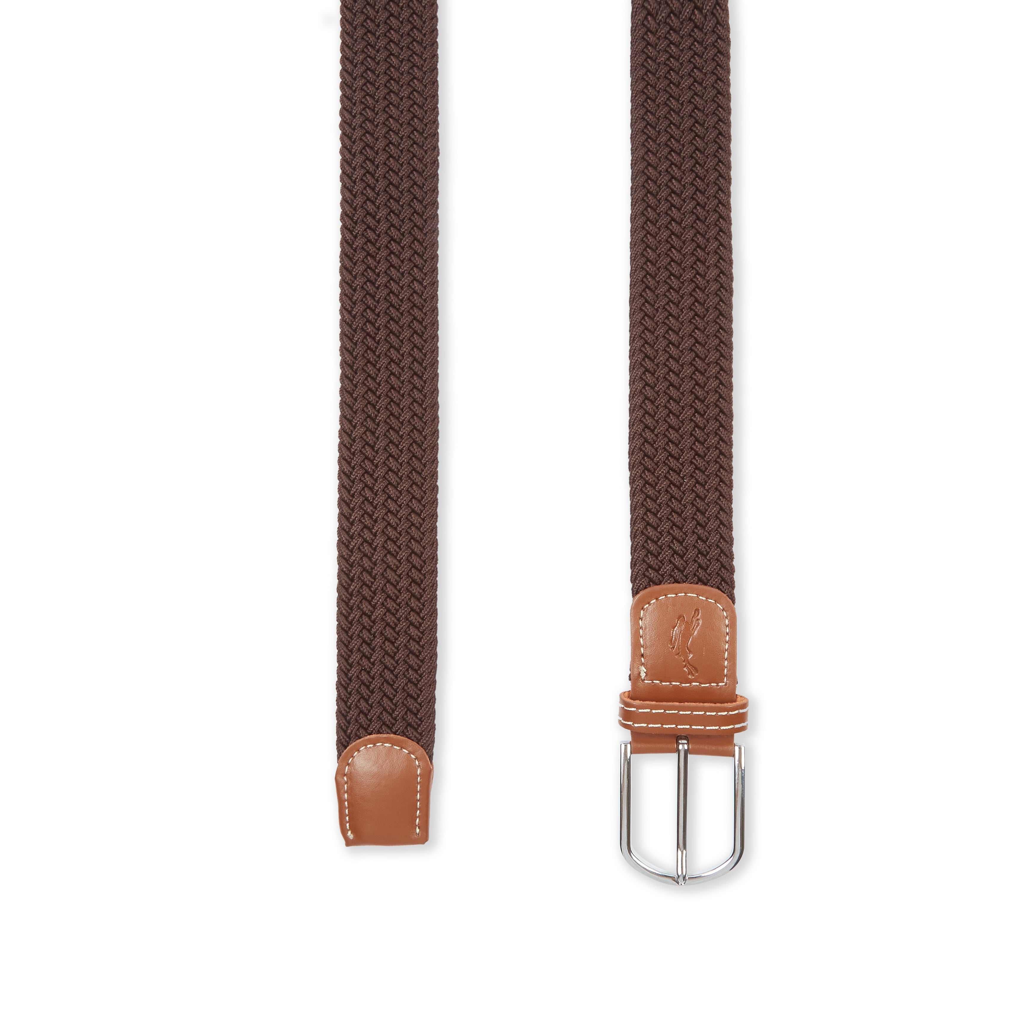  Woven Belt - Dark Brown