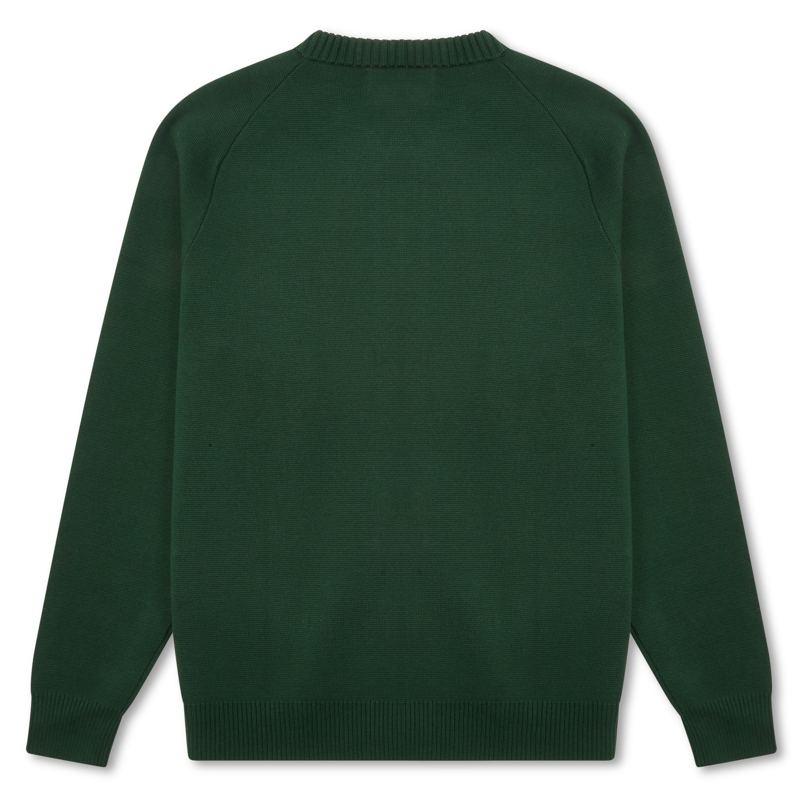 Burrows & Hare Baseball Cardigan - Green - Burrows and Hare