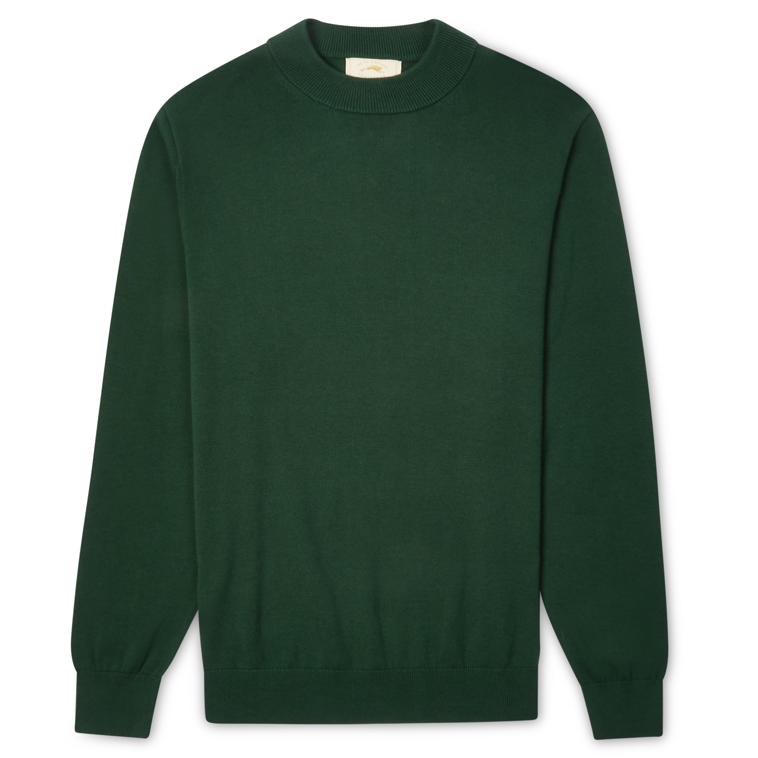 Men's Mock Turtle Neck Green