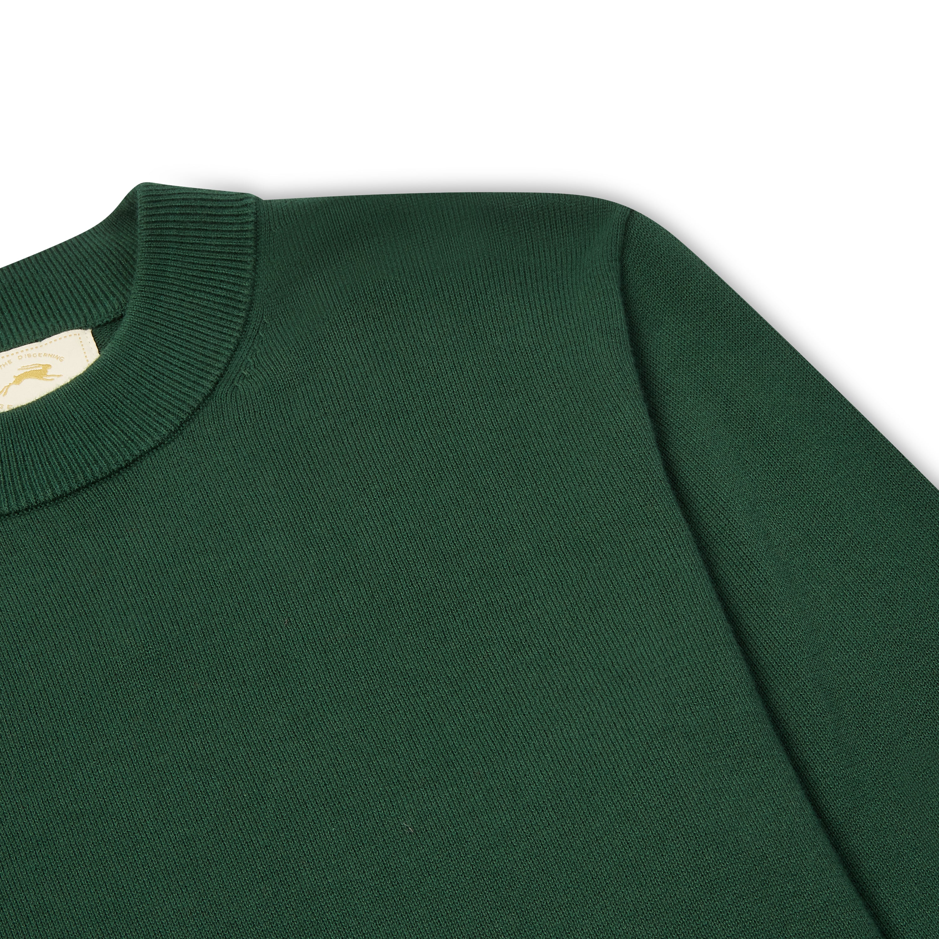 Men's Mock Turtle Neck Green