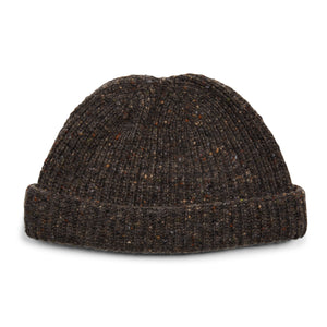 Burrows & Hare Donegal Beanie Hat - Charcoal - Burrows and Hare