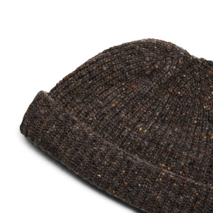 Burrows & Hare Donegal Beanie Hat - Charcoal - Burrows and Hare