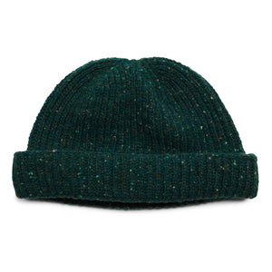 Burrows & Hare Donegal Beanie Hat - Teal - Burrows and Hare
