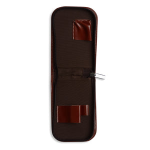 Burrows & Hare Leather Travel Shaving Case - Burrows and Hare