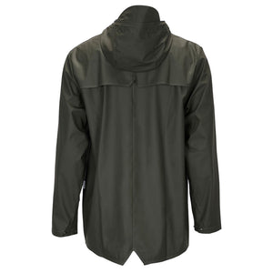 Rains Waterproof Jacket - Khaki Green - Burrows and Hare