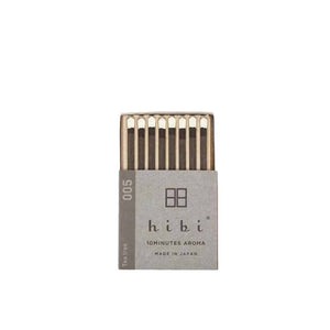 Hibi 10 Minutes Aroma Boxed Matchstick Incense - Tea Tree 005 - Burrows and Hare