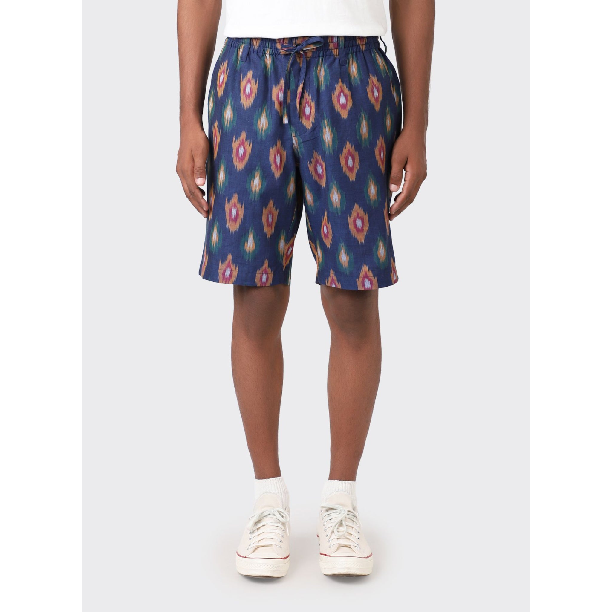  Shorts - Ikat Navy