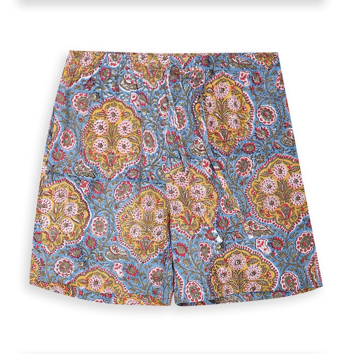 Shorts- Block Print