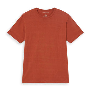 Thinking Mu Hemp T-shirt - Clay Red