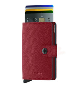 Secrid RFID Miniwallet - Veg Rosso - Burrows and Hare
