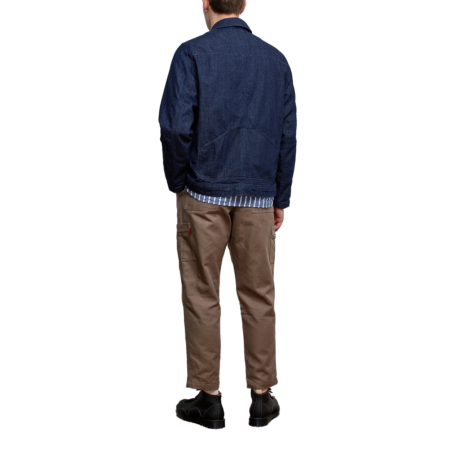 Hortus Gardening Jacket Mullins Denim - Indigo Rinse