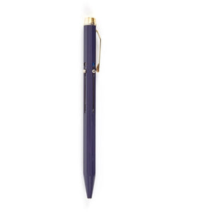 Hightide Japanese Metal 4 Colour Changing Pen - Navy - Burrows and Hare