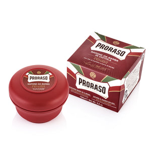 Proraso Shaving Soap in a Bowl - Nourishing - Burrows and Hare