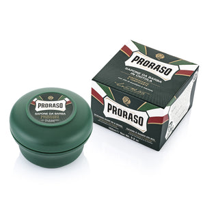 Proraso Shaving Soap in a Bowl - Refreshing & Toning - Burrows and Hare