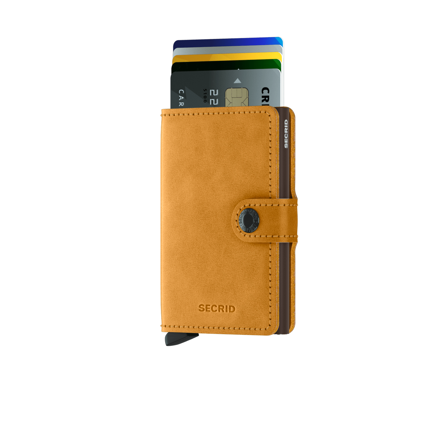 Secrid Miniwallet Vintage Ochre - Burrows and Hare