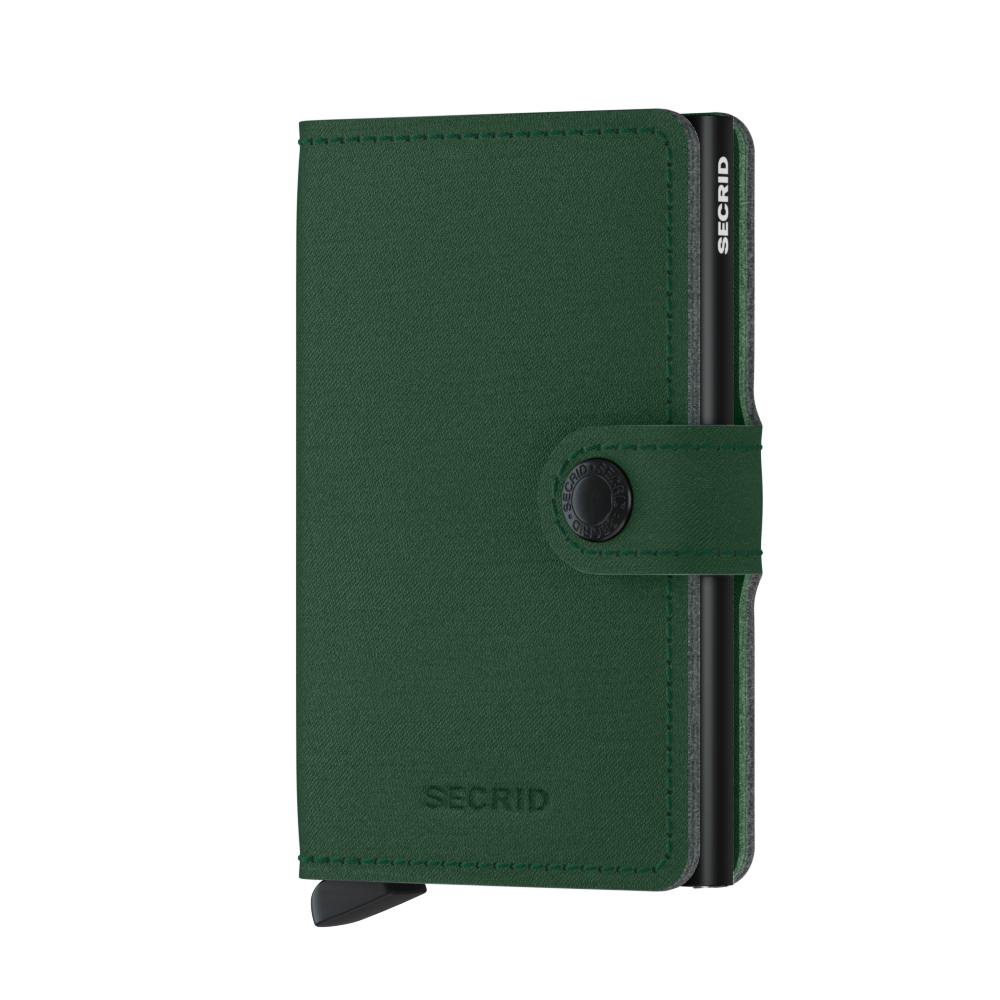 Secrid RFID Miniwallet  - Yard Green (NON LEATHER) - Burrows and Hare