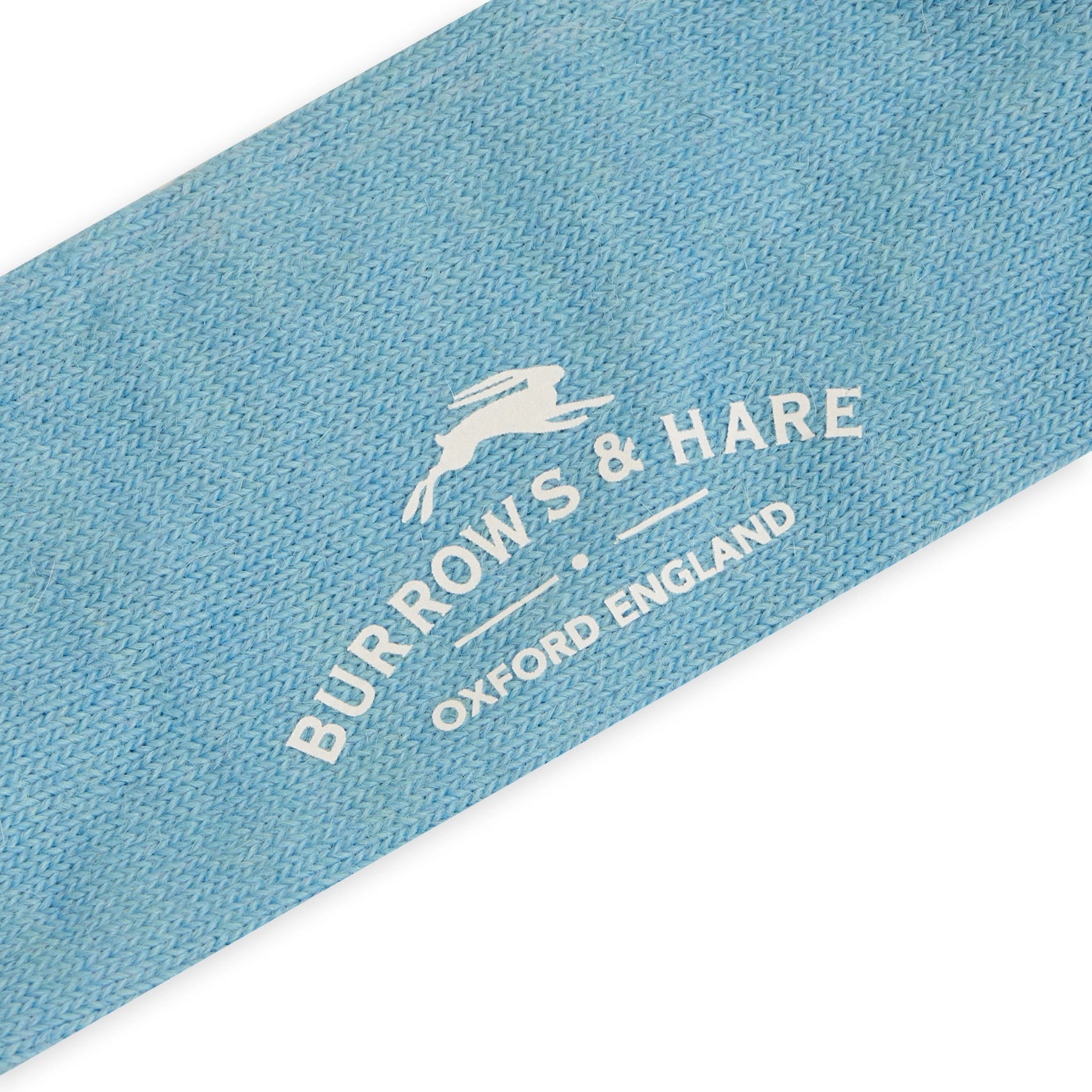 Burrows & Hare Alpaca Socks -  Sky & Pink