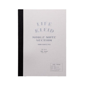 Life x Kleid Japan Japanese Noble Notebook B6 - white - Burrows and Hare