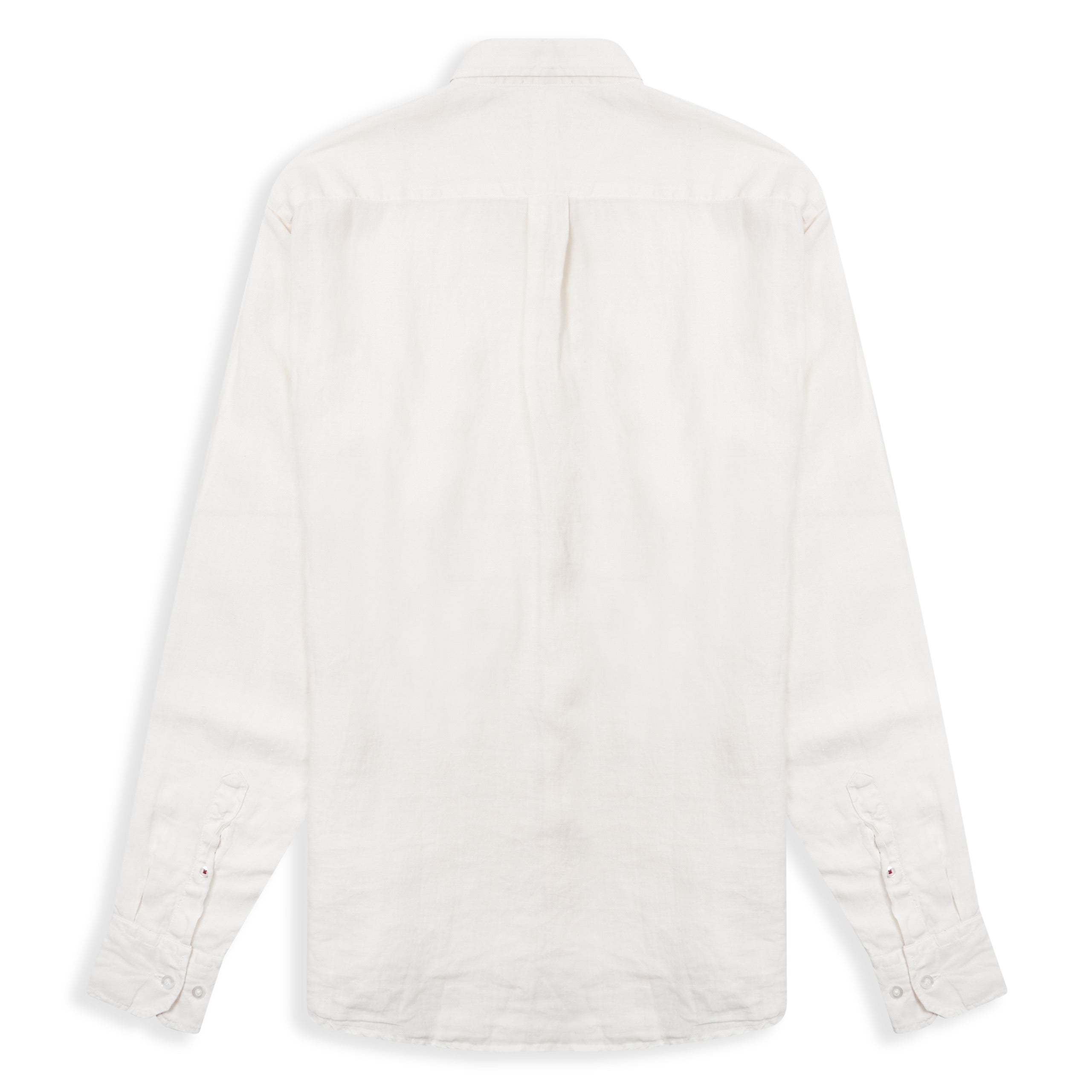 Burrows and Hare Linen Shirt - Ecru - Burrows and Hare