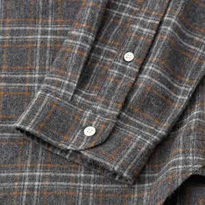 Oliver Spencer Brook Shirt - Rowan Charcoal Multi - Burrows and Hare